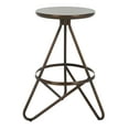 thumbnail image 3 of SAFAVIEH Galexia Mid-Century Retro Metal Counter Stool, Antique Copper, 3 of 9