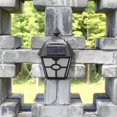 thumbnail image 2 of Garden Yard Hexagonal Solar Powered Outdoor LED Light Ornament Landscape Wall Lamp Decoration, 2 of 5