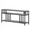 grey, variant on 58 Inch TV Stand, Accommodates TVs Up to 65 Inches, Entertainment Center with 3-tier Open Shelves, TV Media Console Table with 4-tube Support