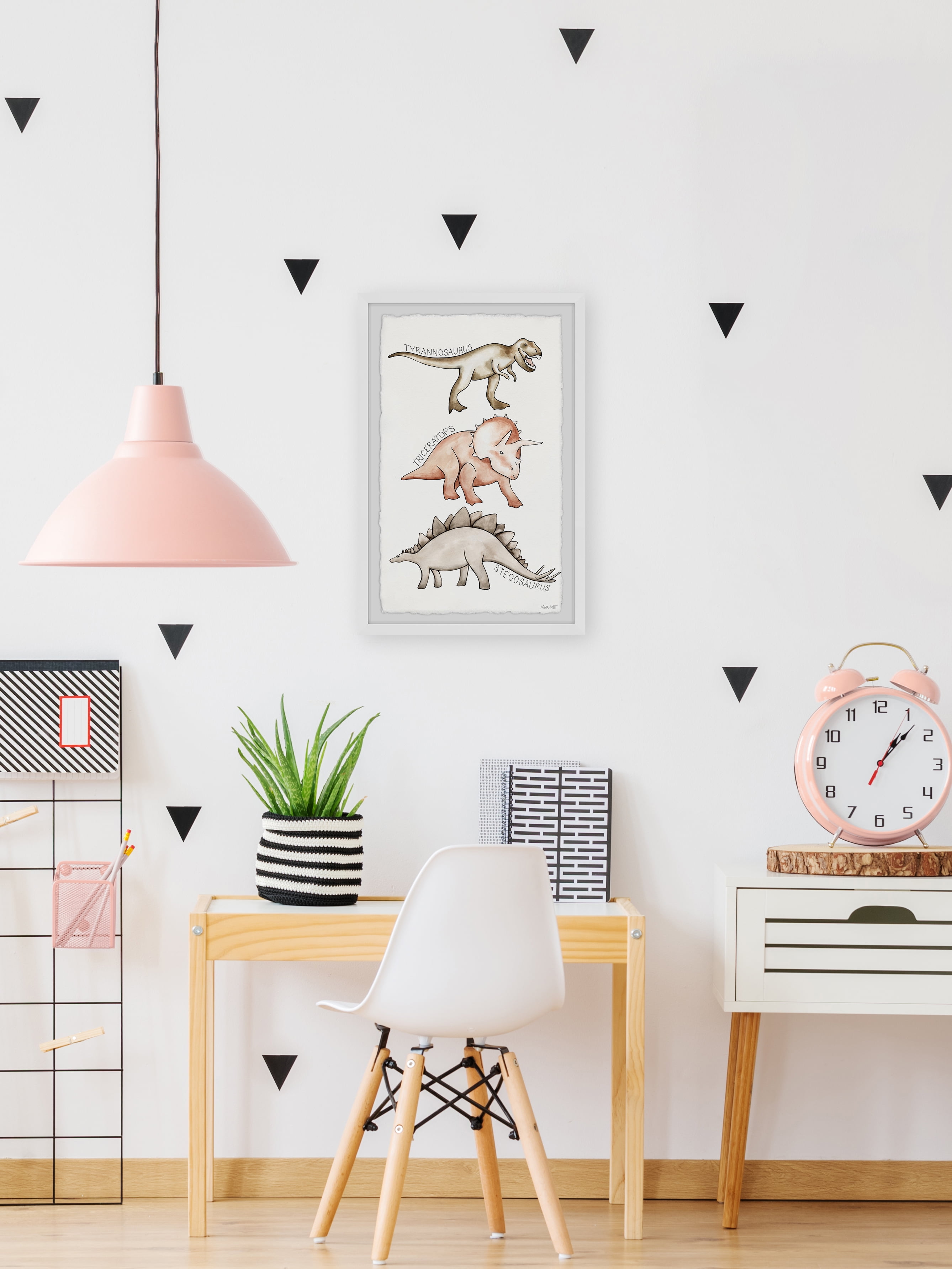 Marmont Hill Prehistoric World Framed Wall Art