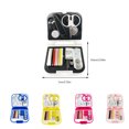 thumbnail image 1 of Needlework Sewing Household Stitching Buttons Box Portable Carrying Travel Needles Emergency Needle-threading Device Reusable Yellow, 1 of 8
