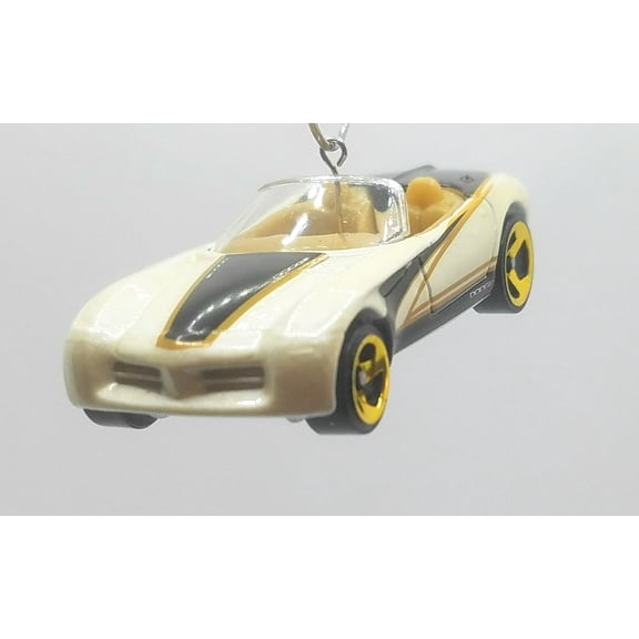 Christmas Ornament for Dodge Concept Car White Black Stripe