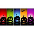 thumbnail image 2 of Cuadros Decorativos DIY completo taladro redondo diamante pintura calabaza monstruo hecho a mano habitación decoración arte Tmvgtek embutido en tela, 2 of 9
