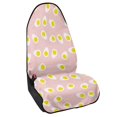 thumbnail image 2 of Chririnla Sweat Carseat Protector with Boiled Egg Pattern, Plush Microfiber Seat Cover for Trucks Vans and Drivers, Washable Portable Car Seat Protector, 2 of 7