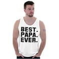 thumbnail image 4 of Best Papa Ever World's Coolest Dad Tank Top Sleeveless Tee Men Brisco Brands M, 4 of 6