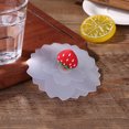 thumbnail image 6 of husxh Economic Silicone Cup Cover Reusable Heat Resistant Leakproof Cups Lid Sealed Cap for Home Accessories Parts Kits, 6 of 9