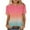 Hot Pink, variant on SHE IS Trendy Going out Tops for Women 2026 Black Short Sleeve T-Shirts for Women Blouses for Women Plus Size Short Sleeve Womens Graphic Tees V Neck