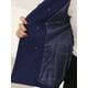 thumbnail image 5 of Blazer informal estilo peplum con botones y cuello de Peter Pan para mujer Azul oscuro M, 5 of 5