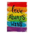 thumbnail image 1 of Rainbow Flag Polyester Printing Flag Garden Flag Home Decoration 30x40cm, 1 of 4