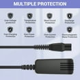 XXSZHY Philips Norelco HQ8505 Charger Cord, 15V 360mA Power Supply ...