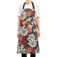 thumbnail image 5 of Cute Hamsters Strawberry Daisy Kitchen Apron with 2 Pockets Adjustable waterproof Cooking Aprons for Women Men Chef, 5 of 7