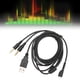 thumbnail image 1 of Cable de audio, Cable de Audio de Auriculares de Bajo Ruido Ofc 2m Usb y Reemplazo de 3.5 mm para arctis 5, 1 of 7
