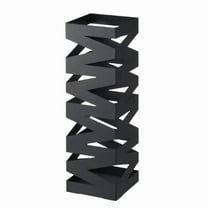 Umbrella Rack Umbrella Storage Bucket Floor-Standing Rain Gear Umbrella Placement Storage Rack Umbrella Bucket Black