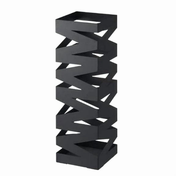 Umbrella Rack Umbrella Storage Bucket Floor-Standing Rain Gear Umbrella Placement Storage Rack Umbrella Bucket Black
