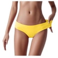 thumbnail image 2 of Breathable Ice Silk Women's Underwear – Solid Color Midwaist Cheeky Panties with Tummy Control, Soft No-Show Eversoft Design, 2 of 4