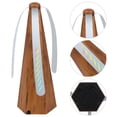 thumbnail image 3 of PIAOPIAONIU Ventilador de Mosca para Mesas, Ventilador de Mesa portátil de Grano de Madera, para Exteriores, 3 Piezas, 3 of 5
