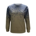 thumbnail image 4 of Top de manga larga estampado con cuello redondo suelto de moda para mujer Pompotops  gfhjh10549, 4 of 6