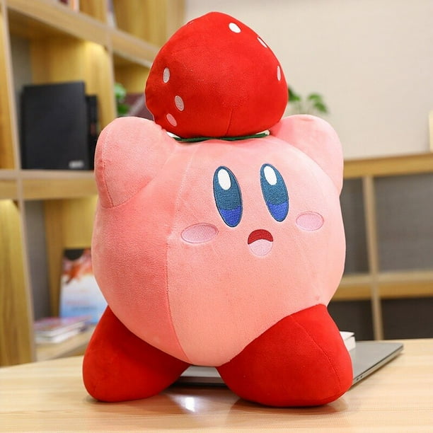 30/40/50 Cm Kawaii juego Kirby suave peluche muñecas Anime periférico personajes clásicos decoración almohada niños Toy50cm Gao Jinjia LED