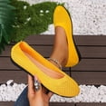 thumbnail image 5 of Tqyyweavej Women's Mesh Flats Slip On Closed Toe Dressy Mules Versatile Comfortable Breathable Ballet Shoes, Gifts for Women 36-43, 5 of 10