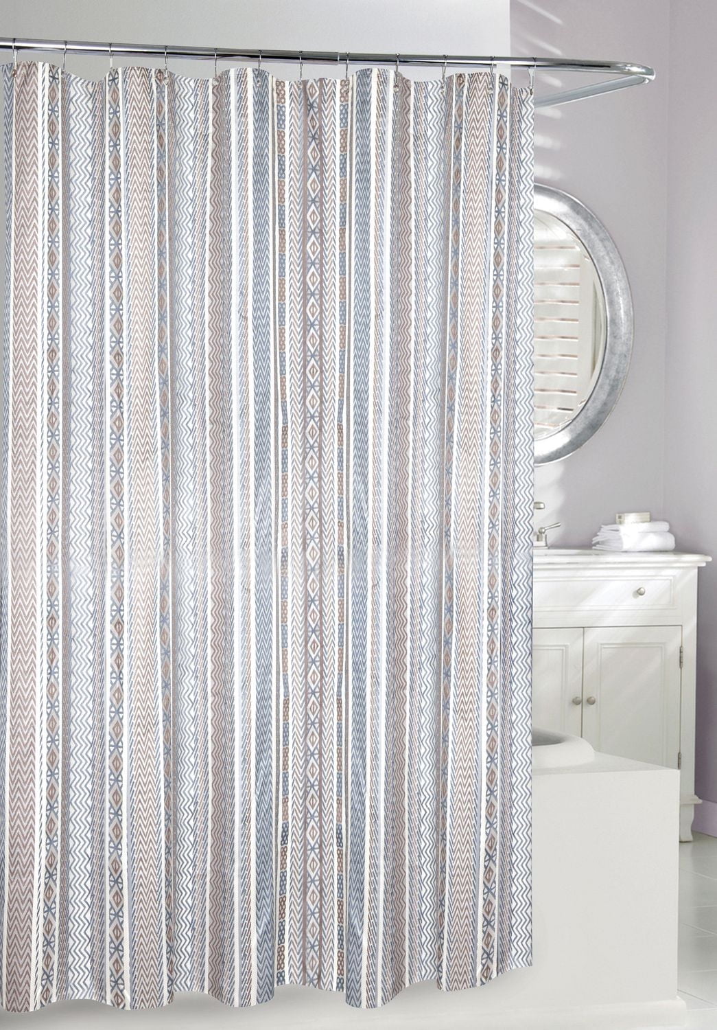 MODA Aztec Shower Curtain