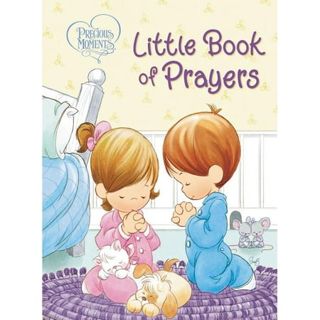 Precious Moments: Precious Moments: Little Book of Prayers (Board book) Inspire little ones to pray with this Precious Moments themed book of prayers. Prayers of thanks  prayers of praise  prayers for school  for mealtime  for bedtime---boys and girls are sure to discover prayers that will become lifetime favorites. Inspire little ones to pray! Precious Moments: Little Book of Prayers is a colorful board book that teaches little ones  ages 2-4  prayers for thankfulness  praise  school  mealtime  and bedtime. Little boys and girls will cherish this addition to their library. Since 1978  Precious Moments has grown into a brand recognized worldwide  with more than 14.5 million books and Bibles sold with Thomas Nelson. Little Book of Prayers is a great gift: For baby showers  adoption parties  baptisms  Easter baskets  birthdays  or holiday gifting To serve as an age appropriate resource for little ones to discover prayers that will become lifetime favorites Families will enjoy the nostalgia of this treasured brand at storytime and bedtime.