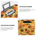 thumbnail image 3 of Susaid Pumpkins And Sunflowers Print Elastic Washable Suitcase Cover with Hidden Zipper, Fits 18-32 Inch Luggage for Protection During Travel-Large, 3 of 7