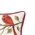 thumbnail image 3 of Be Jolly Cardinal Small Petite Size Printed Christmas Small Petite Size Accent Throw Pillow, 8" x 8", 3 of 7