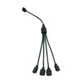 thumbnail image 4 of Cable de extensión de 1 a 4 pines, accesorios de computadora, conector Rgb para barra de luz Led Aura, Cable de extensión divisor de Cable para Asus/msi Hugtrwg Para estrenar, 4 of 9