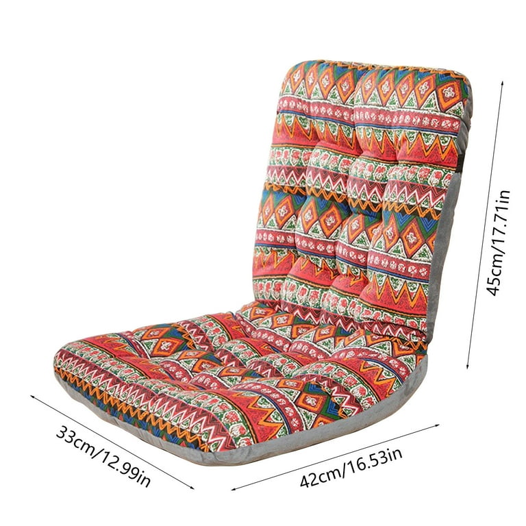 Dianli Tufted Seat Floor Cushion Breathable Recliner Pad Thickened