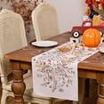 thumbnail image 5 of Fall Wildflower Floral Table Runner 13x72 Inches, Brown Holiday Indoor Outdoor Table Decoration, Perfect for Home, Kitchen, and Dining Room, 5 of 5