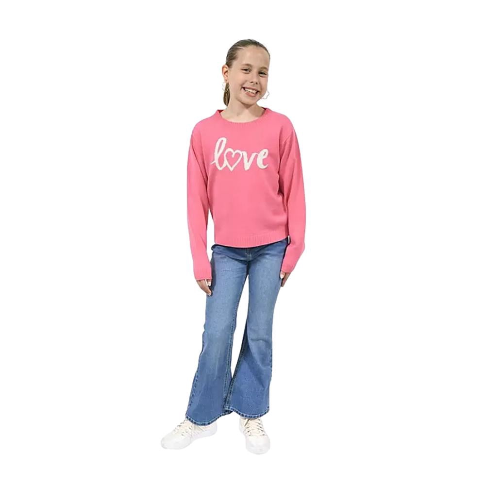 Zunie Girls Valentines Day Sweater