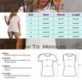 thumbnail image 3 of TSADFHJI Chandail en Molleton pour Femmes Pack T-Shirt à Manches Courtes Ample Couleur Unie m Rouge, 3 of 5