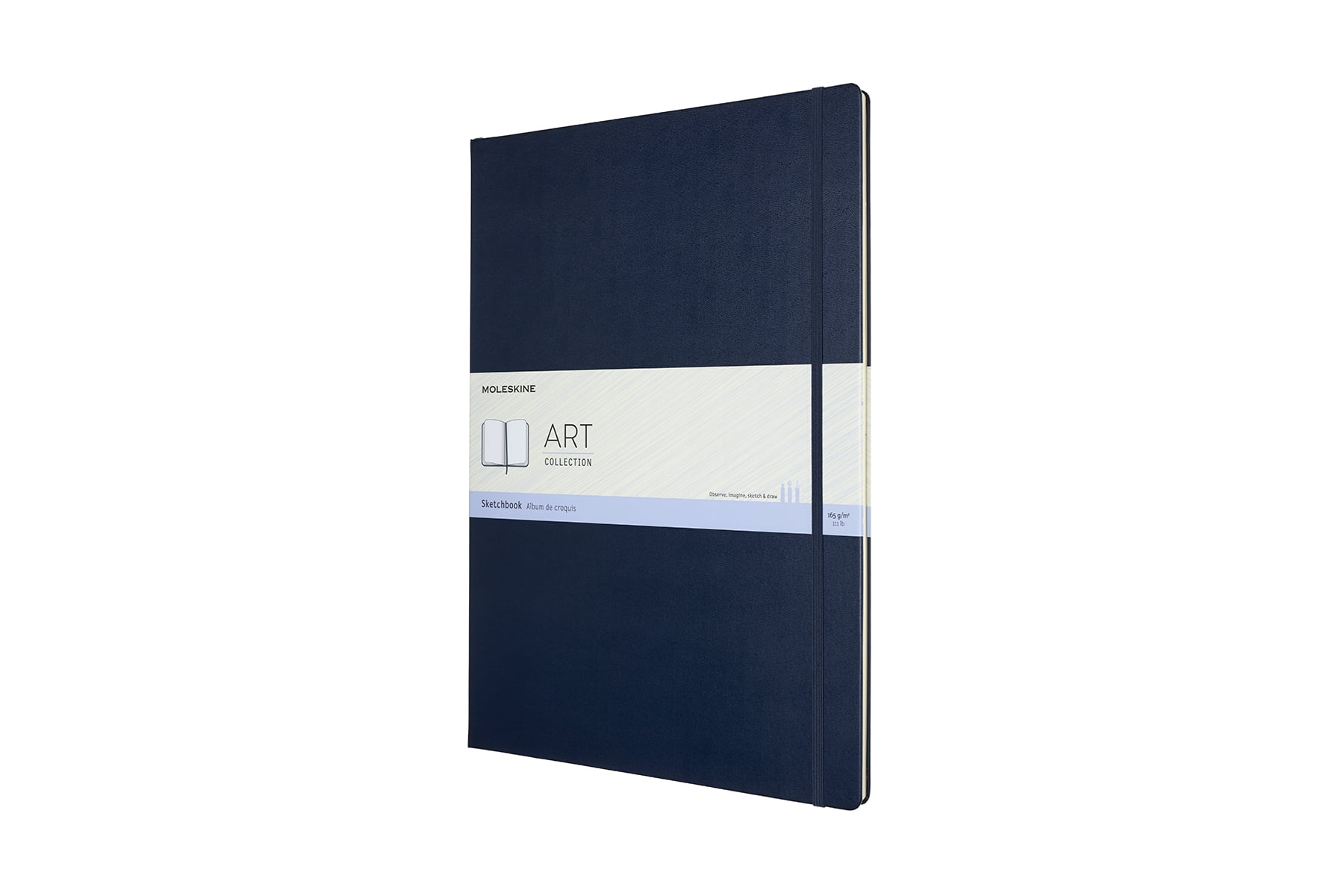 Moleskine Art Sketchbook, A3, Sapphire Blue, Hard Cover (11.75 x 16.5