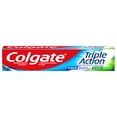 thumbnail image 6 of Colgate Triple Action Toothpaste, Original Mint, 6 oz Tube, 6 of 9