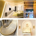 thumbnail image 5 of 12V LED Strip, 1cm Wide, 3000K 5M Warm White LED Strip 2835 IP65 120 LEDs/M, Total 600LEDs LED Light Strip for Bedroom, Kitchen Decoration, 5 of 5