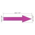thumbnail image 2 of Uxcell 8"x2" Arrow Sticker Adhesive Large Arrow Sign Pink 15 Pack, 2 of 6
