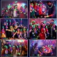 thumbnail image 5 of Micrency  142Pcs Glow in the Dark Party Supplies Light Up Toys Dance Party Favors for Kids,Carnival Neon Toys Bulk Party Pack With Glow Sticks, Glasses, LED Foam Light Sticks, Ring、Hairbands, 5 of 7