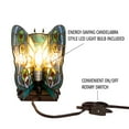 thumbnail image 4 of Lavish Home Tiffany Style Table Lamp Set of 2 – Glass Butterfly Light Pair, 4 of 8