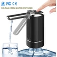 thumbnail image 5 of Foldable Water Dispenser with 1200Mah  for 5 Gallon Bottle, Automatic  Water Pump, Portable Drinking Water Jug Pump for Kitchen, , Office, Camping, Living Room, Beach (Black), 5 of 6
