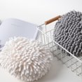 thumbnail image 5 of Chenille Hand Towels Kitchen Bathroom Hand Towel Ball with Hanging Loops Quick Dry Soft Absorbent Microfiber Towels, 5 of 9