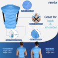 thumbnail image 4 of shiyou-Large Ice Pack for Shoulder and Back with Straps, Reusable Full Back Ice Pack Wrap Cold Compression Therapy for Discomfort and Fatigue Relief, Post-workout Recovery, 4 of 4