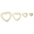 thumbnail image 1 of Home Decoration,200Pcs Hollow Heart Shape Hand Made Craft Craft Exceptional Craftsmanship, 1 of 8