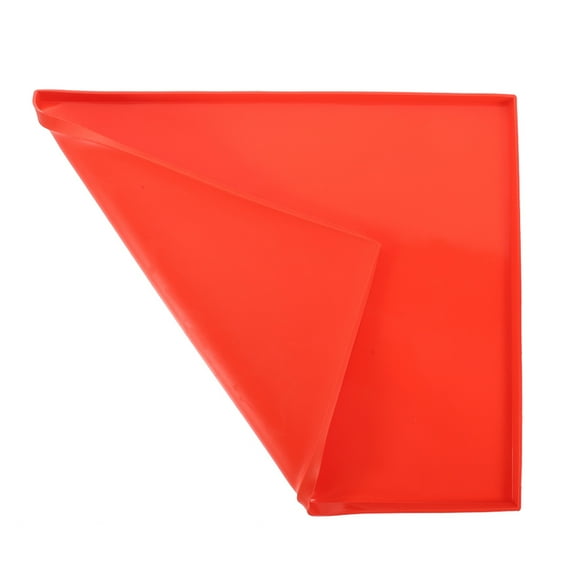 GAXIRE Red Silicone Dehydrator Tray 1-Pack Non-Stick Food Drying Rack for Fruits and Vegetables