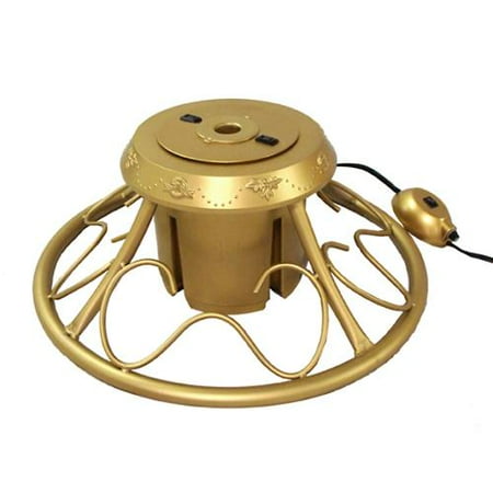 Cmi Rotating Heavy Duty Fancy Gold Metal Christmas Tree Stand Cmi Rotating Heavy Duty Fancy Gold Metal Christmas Tree Stand