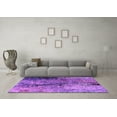 thumbnail image 3 of Ahgly Company Indoor Rectangle Oriental Purple Industrial Area Rugs, 5' x 7', 3 of 4