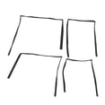 thumbnail image 2 of 68141-60010, Rubber Easy Install  Sealing Flexible Window Moulding Strip Set  for LX450 FZJ80, 2 of 8