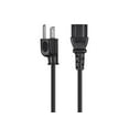 thumbnail image 2 of Monoprice 3-Prong Power Cord - 2 Feet - Black | NEMA 5-15P to IEC 60320 C13, 16AWG, 13A, 2 of 6