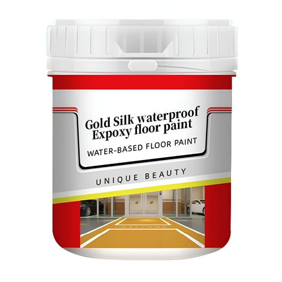 VELIMO Garage Floor Paint Waterproof Water-Based Epoxy Floor Paint 500ml Anti-slip Concrete Floor Paint Indoor and Outdoor House Paint Basement Foundation Repair