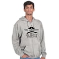 thumbnail image 5 of Mustache You Question Shave Later Pun Zip Up Hoodie Men's Women's Brisco Brands X, 5 of 6
