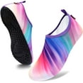 thumbnail image 4 of VIFUUR Water Shoes for Women Barefoot Quick-Dry Beach Swim Socks Multi/Diagonal, 4 of 7